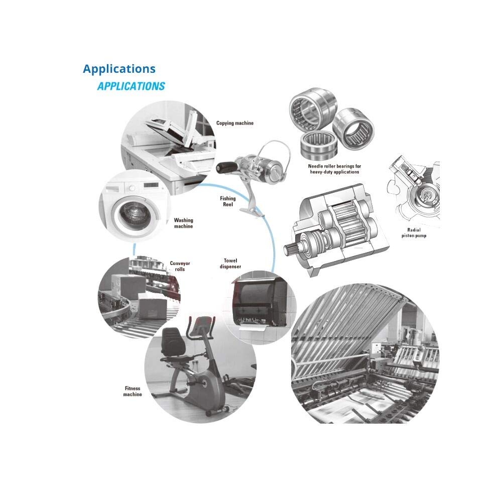 ニードルローラーベアリング NK105/26 ニードルローラーベアリング 105x125x26mm ソリッドカラー ニードルローラー