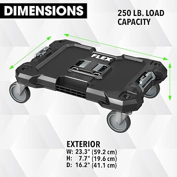 FLEX STACK PACK Storage System Dolly - FS1701