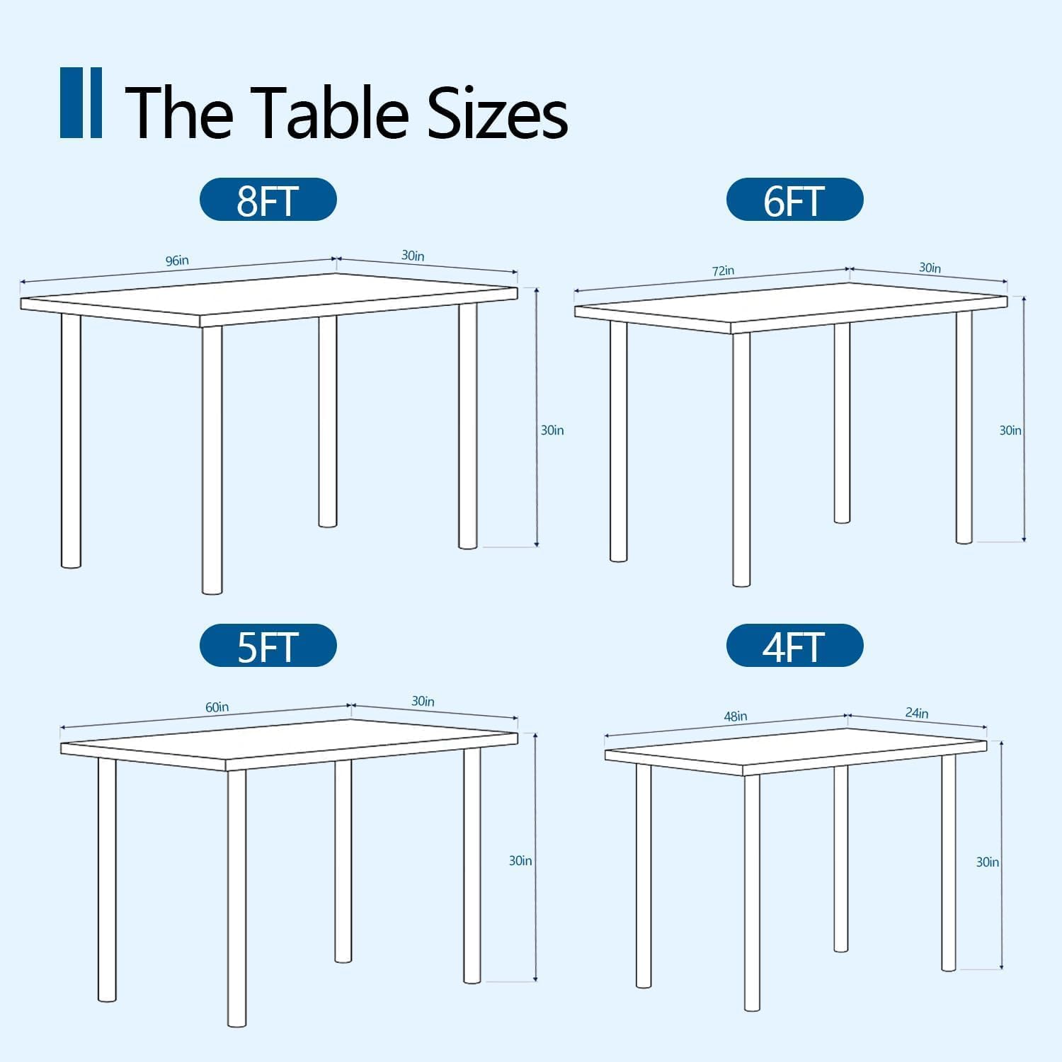 Custom Table Cloth with Business Logo Text, Custom Table Cloth Rectangle Table, Personalized Table Cloth for Business Tradeshow Events for Birthday Wedding Anniversary Decoratio (6FT Closed Back)