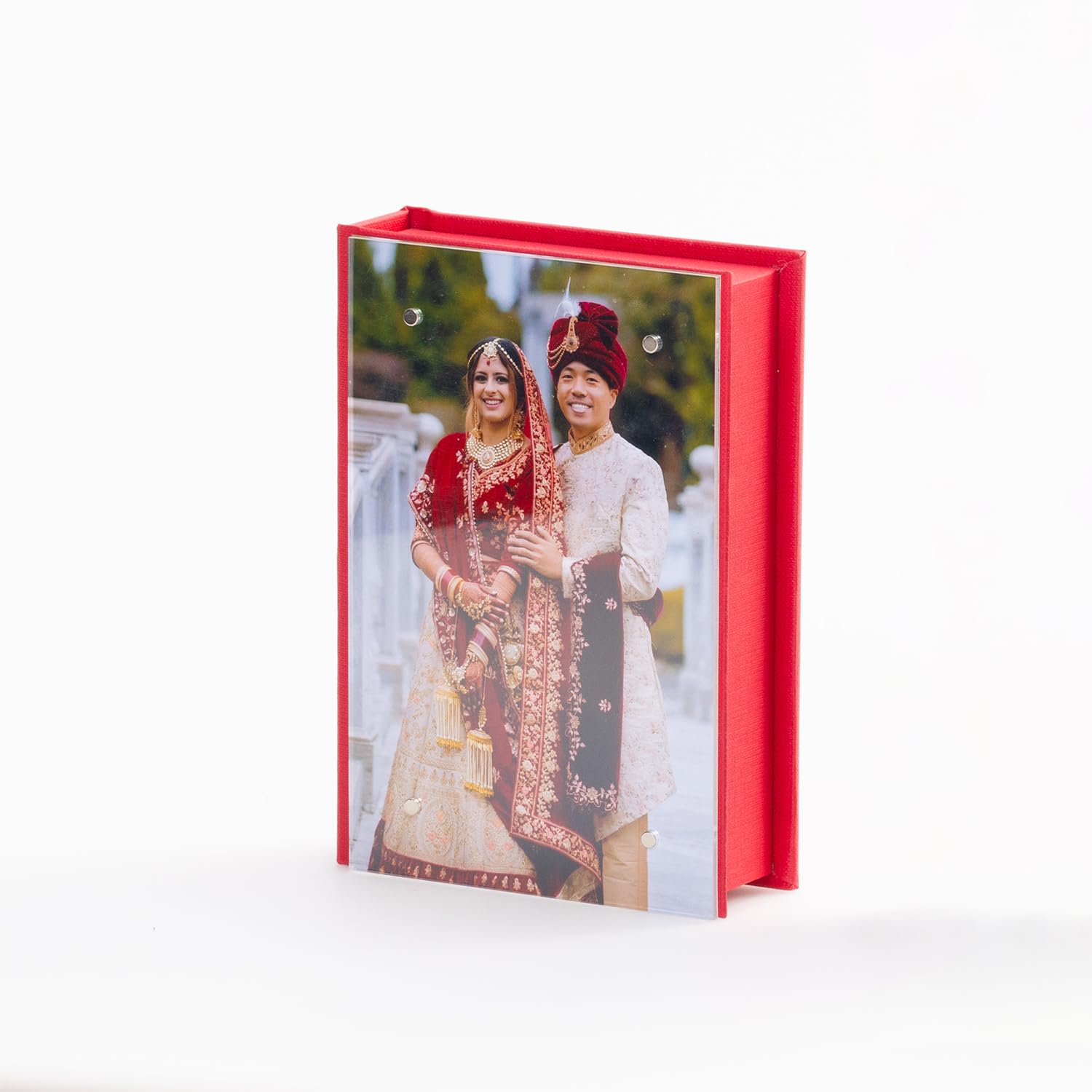 Fab Memories Acrylic Pen Drive Box - A Personalized Photo Pen Drive Box for Your Digital Memories | Clear Acrylic with Magnetic Corners | Great for Weddings, Photographers, videographers, creatives-image-19