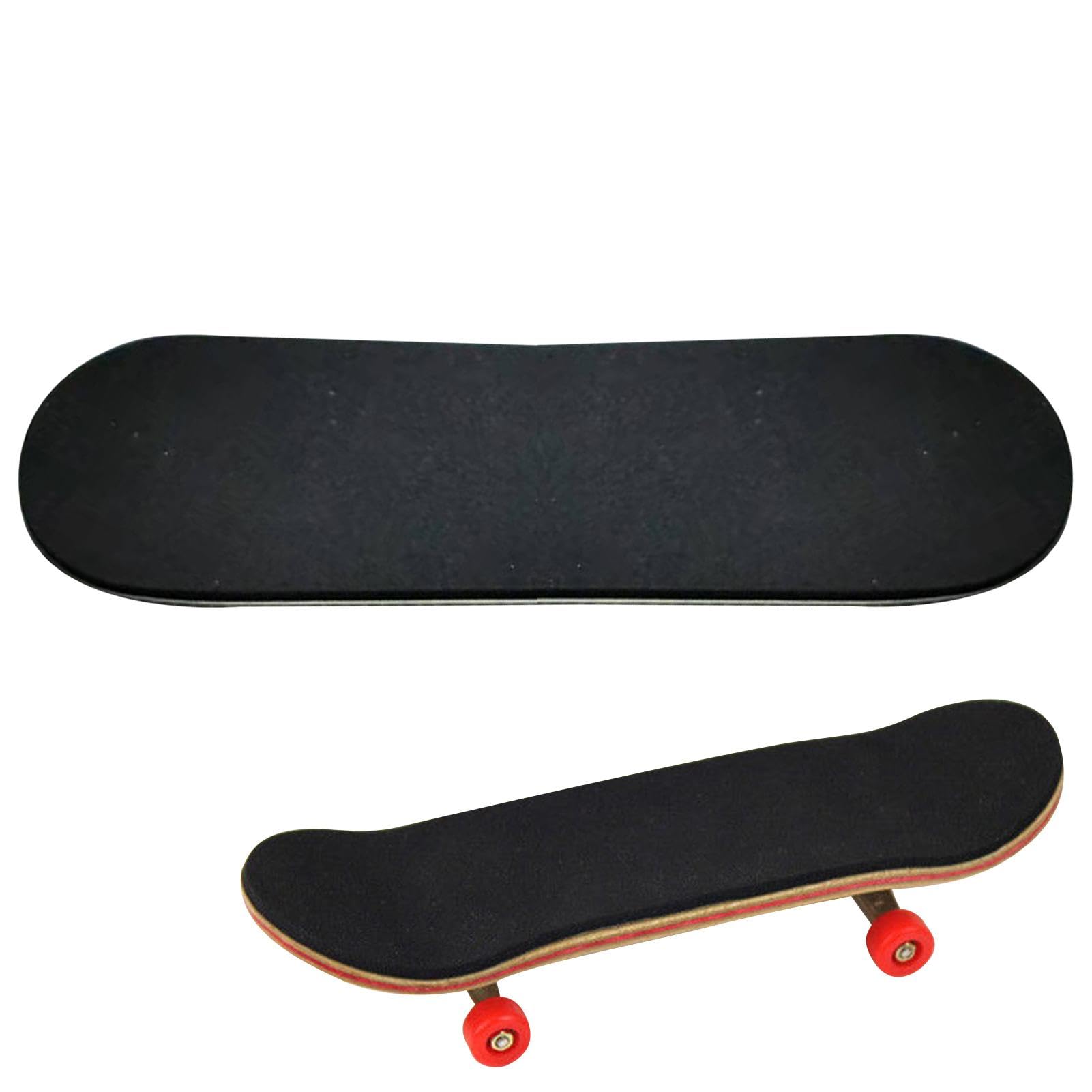 Grip Tape do Fingerboardów | Czarna podstrunnica Grip Tape ochronne uchwyty piankowe - Antypo?lizgowe naklejki na deskorolki z palcami do wi?kszo?ci na podstrunnic?