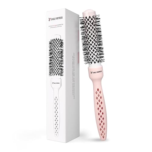 EAGLE FORTRESS Cepillo redondo para secado por soplado de 2.08 pulgadas (2.087 in), ondulador de pelo, rizador, cepillo de aire caliente, secador de