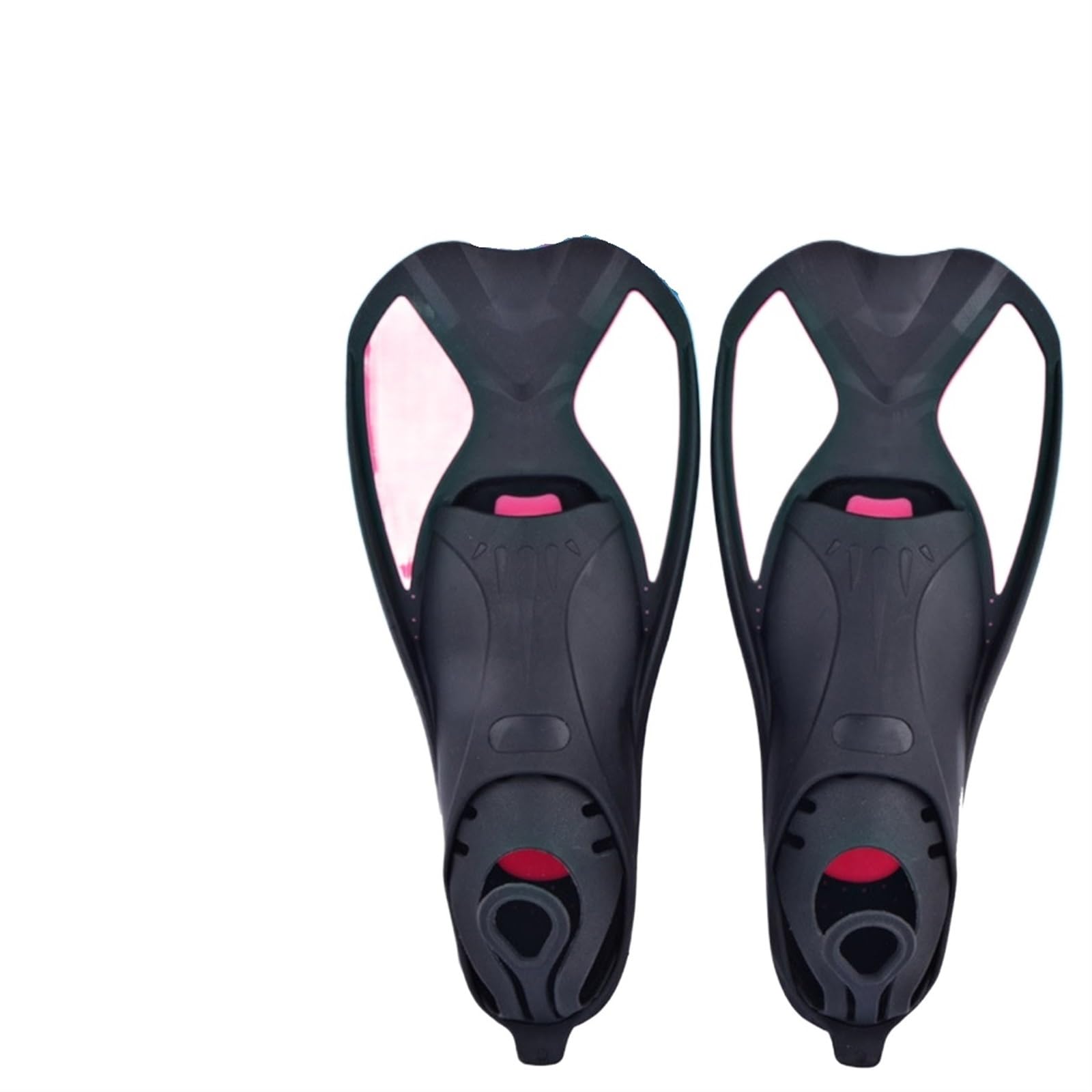 aletas de entrenamiento Aletas de buceo cortas silicona elásticas suaves unisex, antideslizantes, for y esnórquel, herramienta for natación en la playa al aire libre para Entrenamiento Acuático