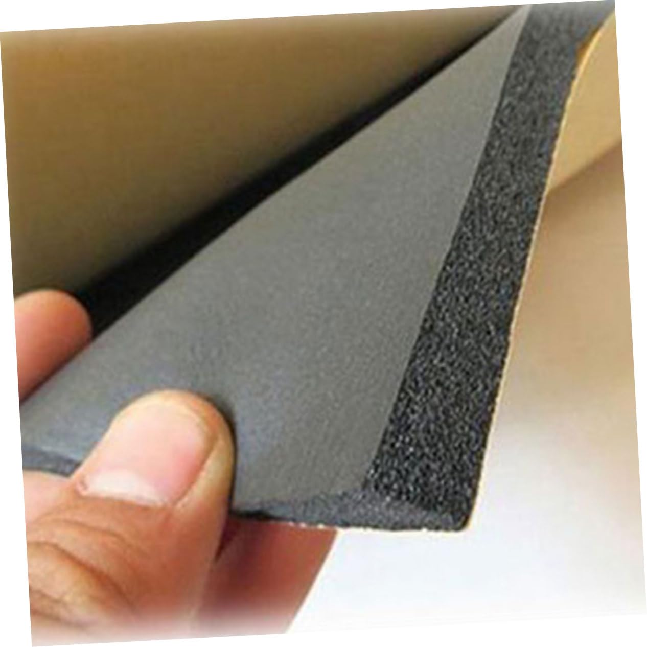 Cabilock 2pezzi Tappetino Fonoassorbente Per Auto Isolante Termico e Termico Del Motore Materiale Fonoassorbente Riduce Rumore Migliora Efficienza Carburante Silenzioso Installazione Facile