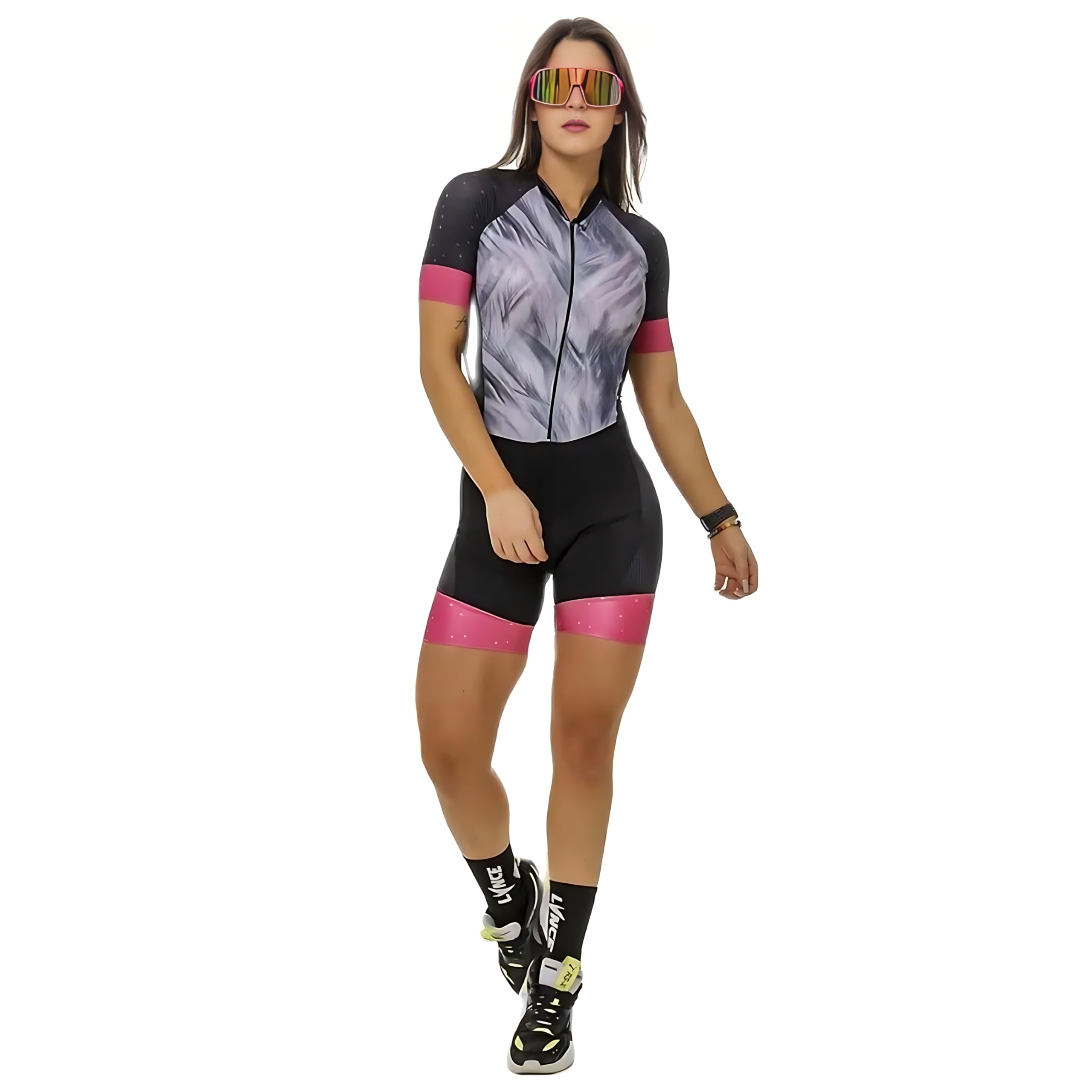 Estate Delle Donne Manica Corta Ciclismo Jersey Set Skinsuit Tuta Maillot Bicicletta Ropa ciclismo Gel Pad XS-3XL