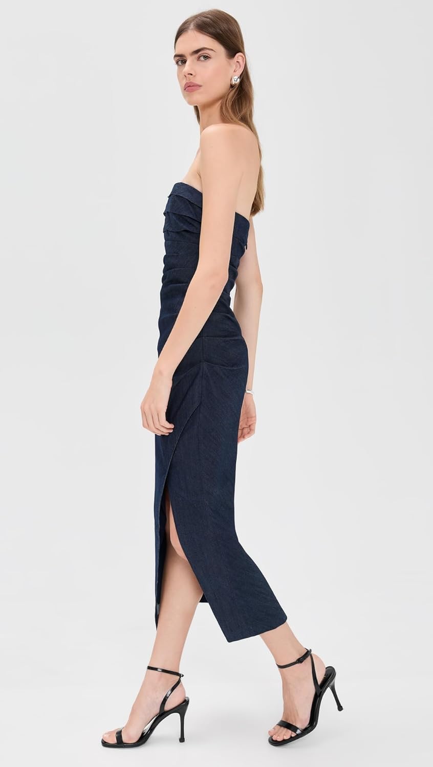 Cinq à Sept Women's Indigo Denim Adira Dress - Image 4