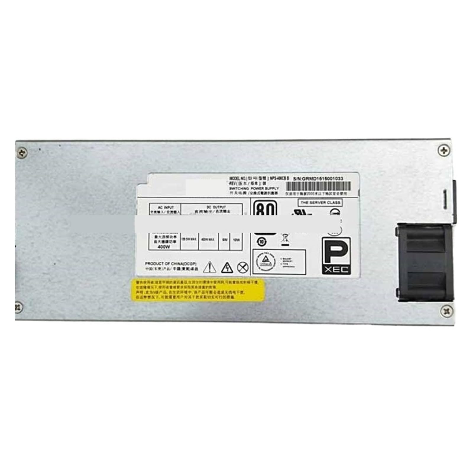 Alimentation NPS-400CB B 400 W résout les pannes de courant du PC