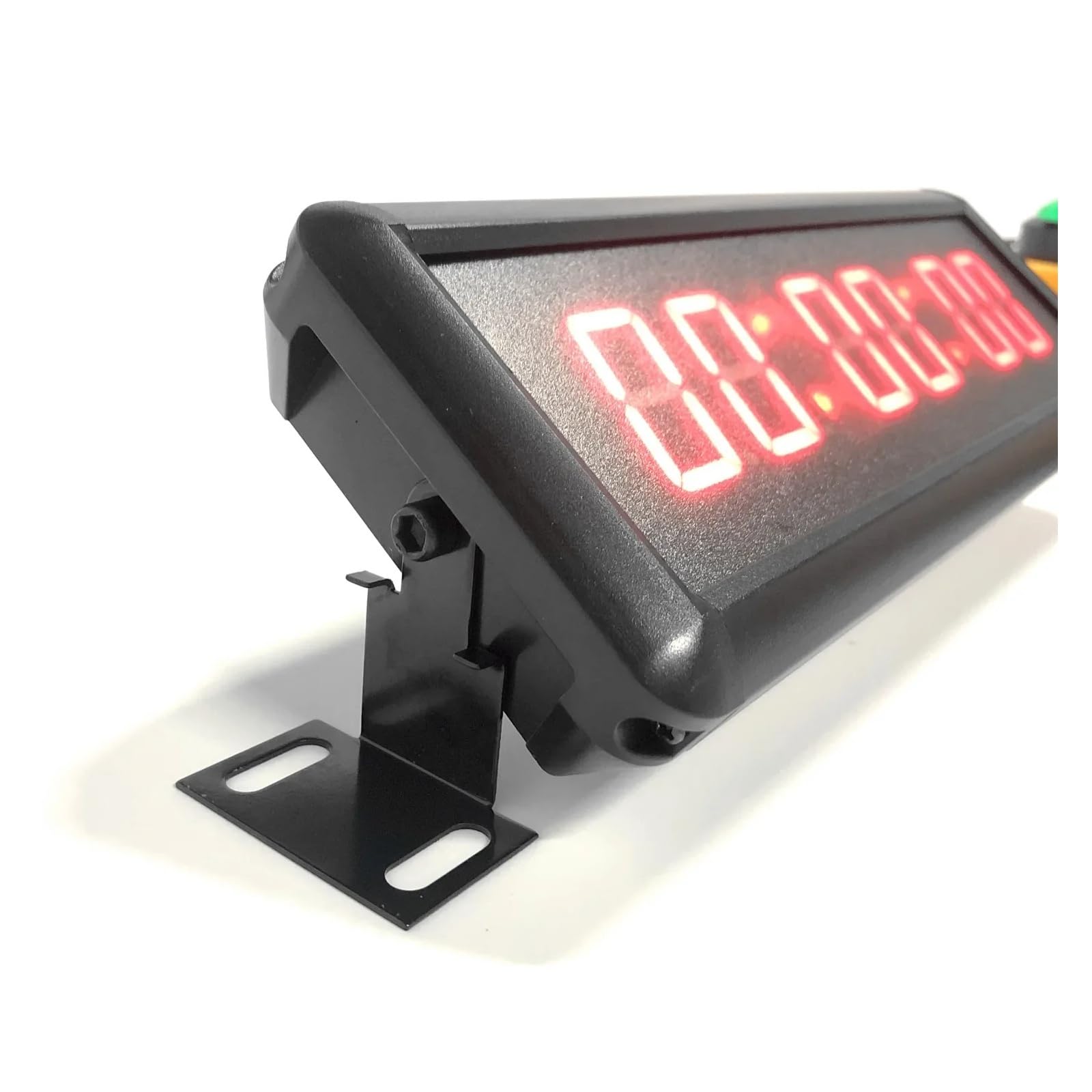 Cronómetro digital de pared con cuenta regresiva LED, control remoto con botones y botón de reinicio. Control sencillo(1PCS BUTTON)