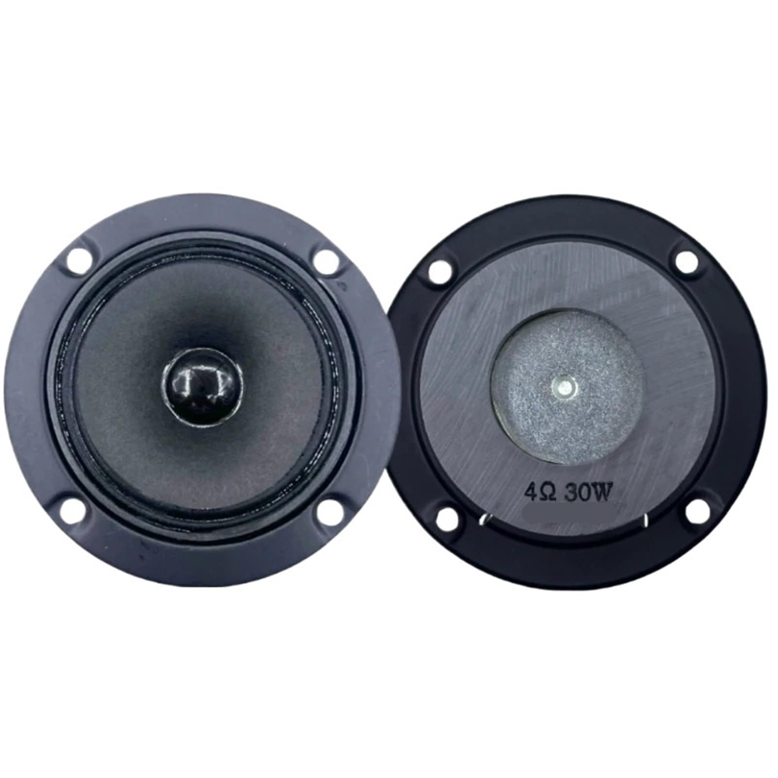 2Pcs 4 Inch Tweeter Audio Speaker 4 Ohm 30W HiFi Dual Magnetic KTV Karaoke Treble Speaker Home Sound Music Loudspeaker