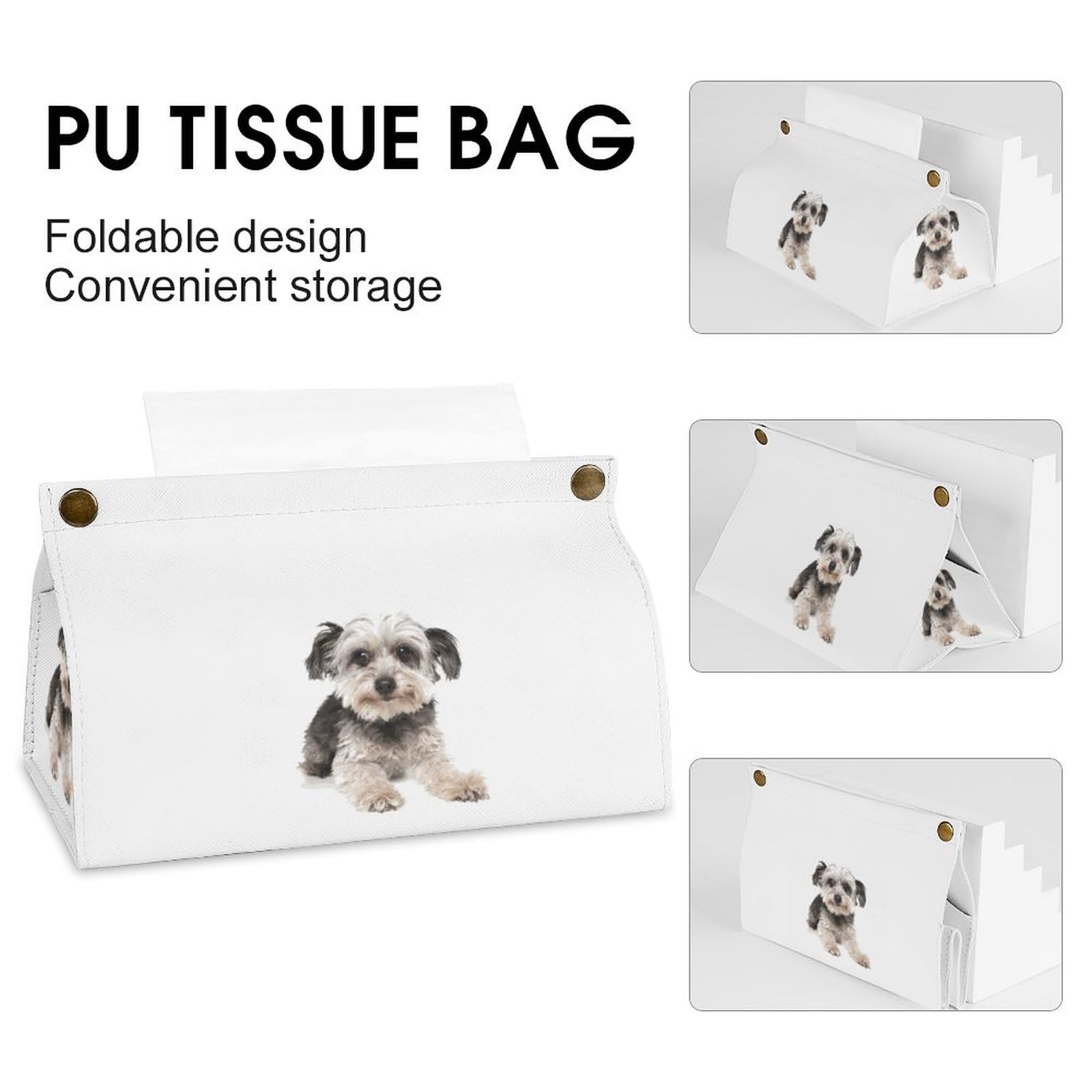 Amazon｜ティッシュケース かわいい シュナウザー 犬 ティッシュ