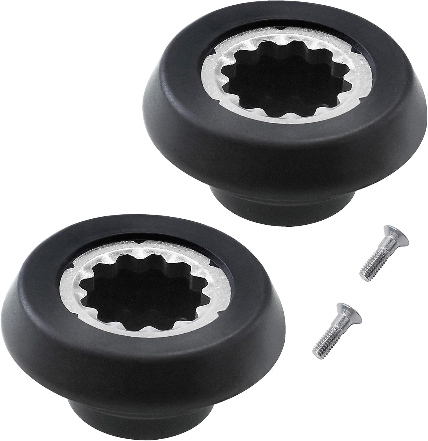 Blender Drive Socket Kit for NutriBullet RX 1700W Mixer Base, 2-Pack, Replacement Blender Part fits Rx N17-1001 Nb-301s, Juicer Mixer Base Gear Repair, 2 Sockets & 2 Screws