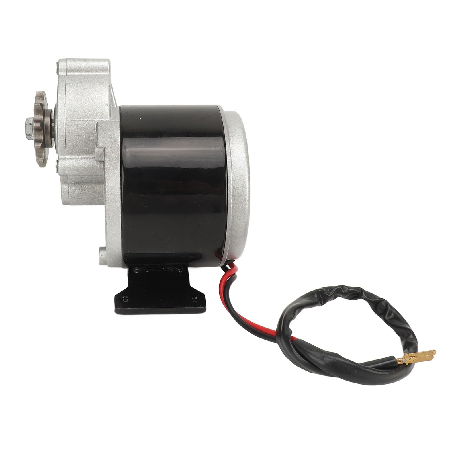 Motorreductor para vehículos eléctricos ZY1020 Motor reductor de engranajes de alta potencia de 12 V 500 W con piñón de 11 dientes para bicicletas y motocicletas todoterreno