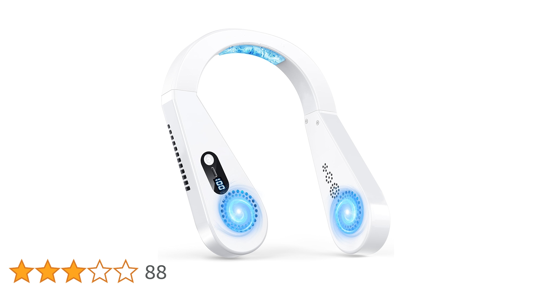 Amazon | ネッククーラー 冷却プレート 首掛け扇風機 【ひんやり