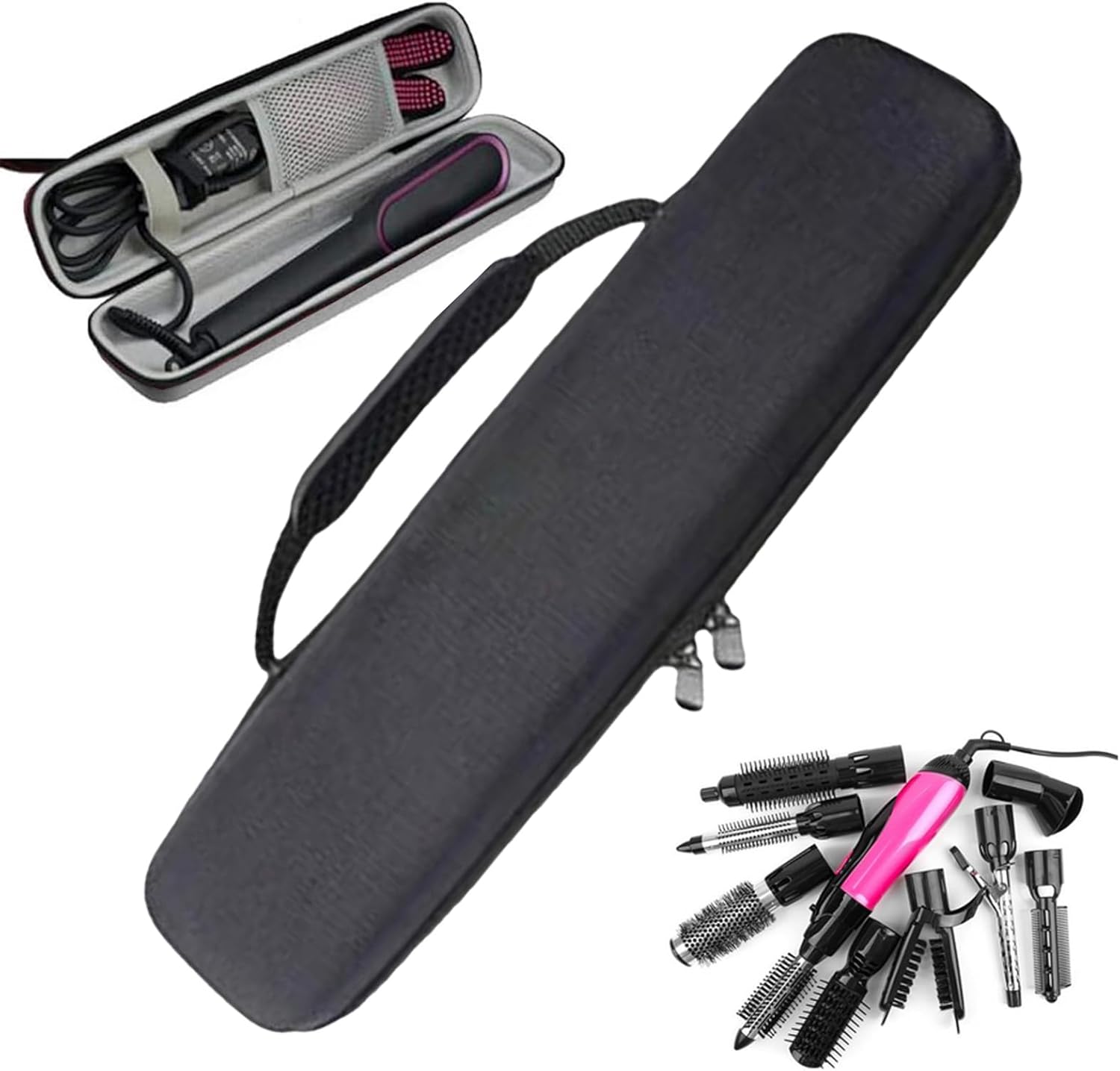 Curling Iron Holder, Flat Iron Storage Case | Waterdichte krultijzerorganisator | Multifunctionele haarverzorgingsaccessoires, stylinggereedschaphouder voor buiten
