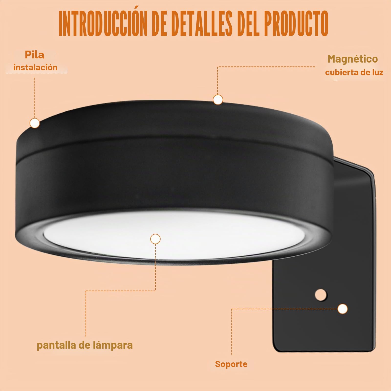GBKDQQ Juego de 4 luces de imagen, batería con mando a distancia, lámpara de cuadros, luz de pintura, recargable con 3 temperaturas de color, intensidad regulable, indicador de arte LED, iluminación