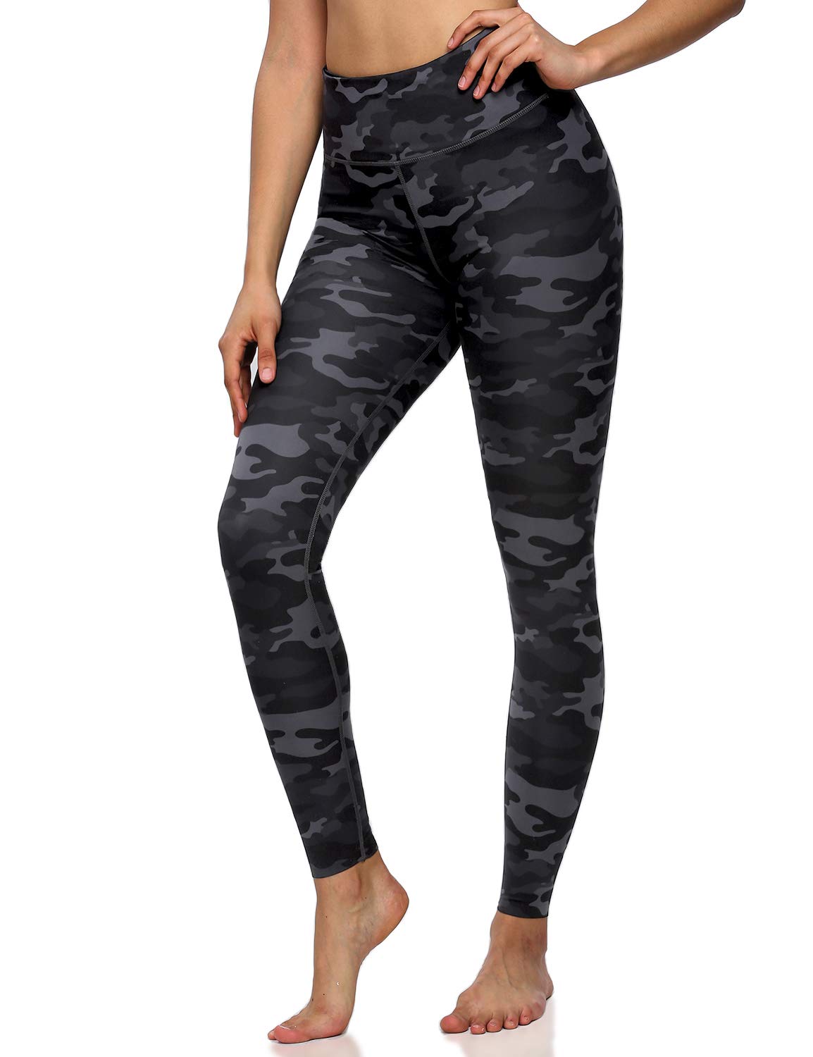 28" 25" Inseam Women's Yoga Leggings with Pockets, High Waist Workout Pants, Running Gym Tights