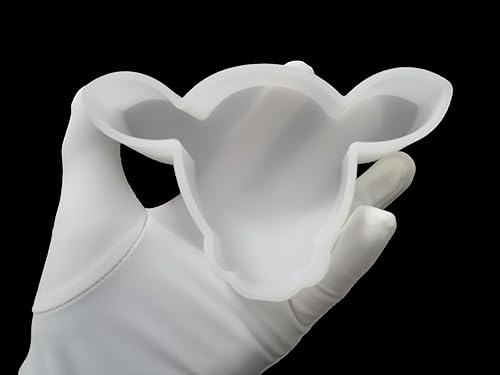 Vista 22 de 【300+ diseño opcional】 Fuehbur Bull Longhorn - Molde Freshie para automóvil, molde de silicona para cuentas aromáticas, apto para horno, resina