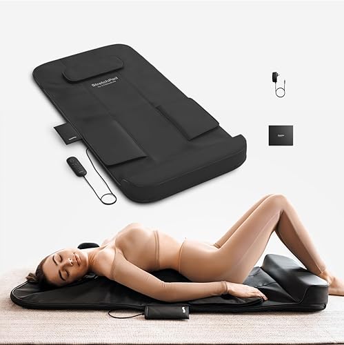 StretchPad - Masajeador de estiramiento para aliviar el dolor de espalda, lumbar, cuello y cuerpo con calor calmante Entrenamiento, yoga, ejercicio
