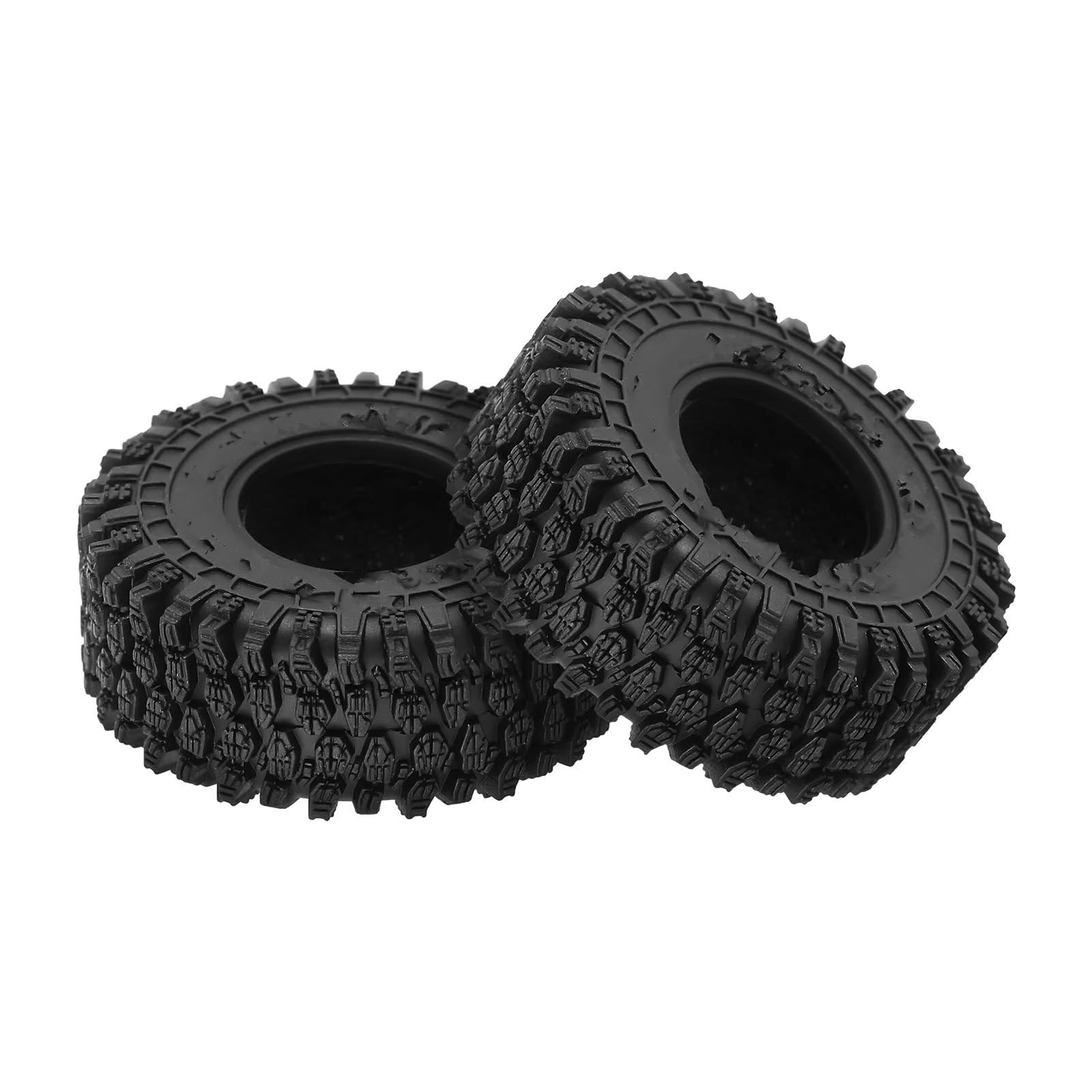 Neumáticos Coche RC Compatible con TRX4M para Axial para SCX24 AX24 1/18 1/24 Piezas De Mejora para Coche RC Crawler T1016 57 * 22 Mm para Neumáticos para Super Soft Sticky 1.0