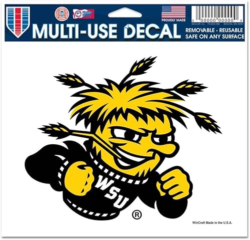 Vista 8 de NCAA. Calcomanía multiuso de color.