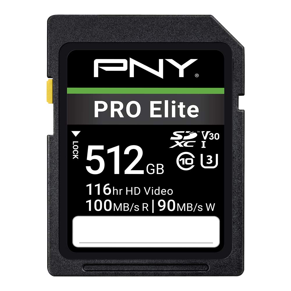 PNY 512GB PRO Elite Class 10 U3 V30 SDXC Flash Memory Card-image-45