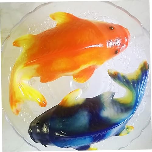 Miniatura 4 de Molde para hornear peces, molde de pescado 3D, molde de plástico en forma de carpa para pastel, chocolate, caramelo, fondant, molde para hornear,