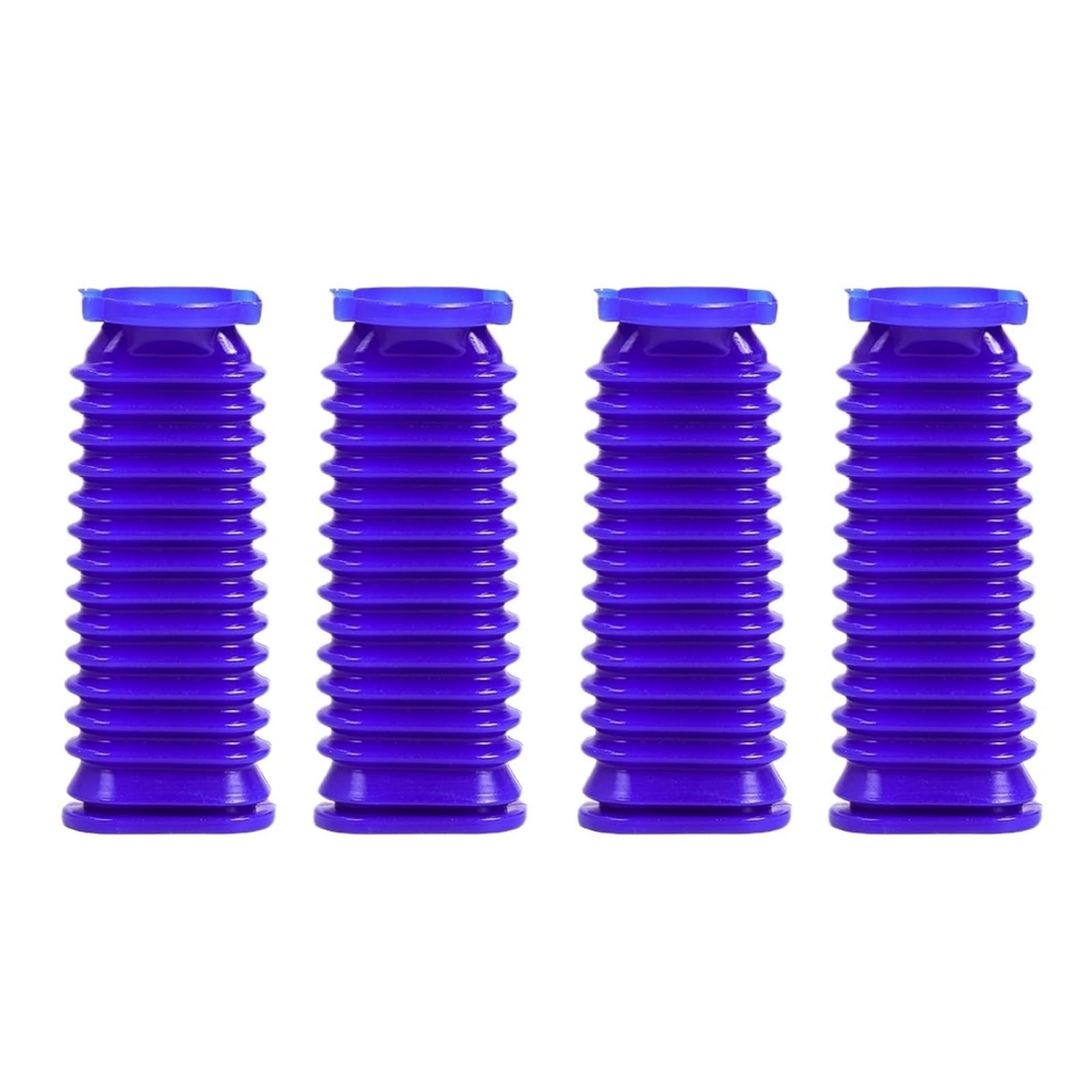 Lower Duct Hose Accessories，Compatible for Dyson，V7 V8 V10 V11 Vacuum Cleaner Soft Roller Flexible Soft Rubber Tube Drum Suction Hose Part(4pcs)