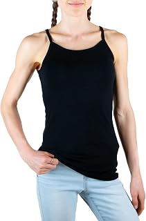 Merino 365 Womens Slim Cami Tank Top 100% Merino Baselayer