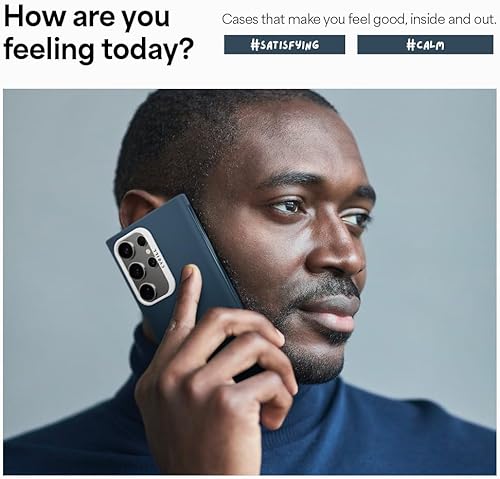 Miniatura 3 de CYRILL UltraColor - Funda compatible con Samsung Galaxy S24 Ultra (2024), color azul, mate, a prueba de polvo, antihuellas, funda protectora delgada