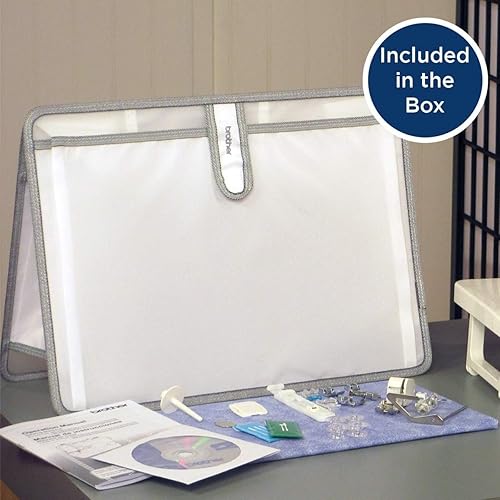 Miniatura 16 de Máquina de coser y bordado con todas las funciones Brother XR3774 con 37 puntos, 8 pies de costura, tabla ancha y DVD instructivo