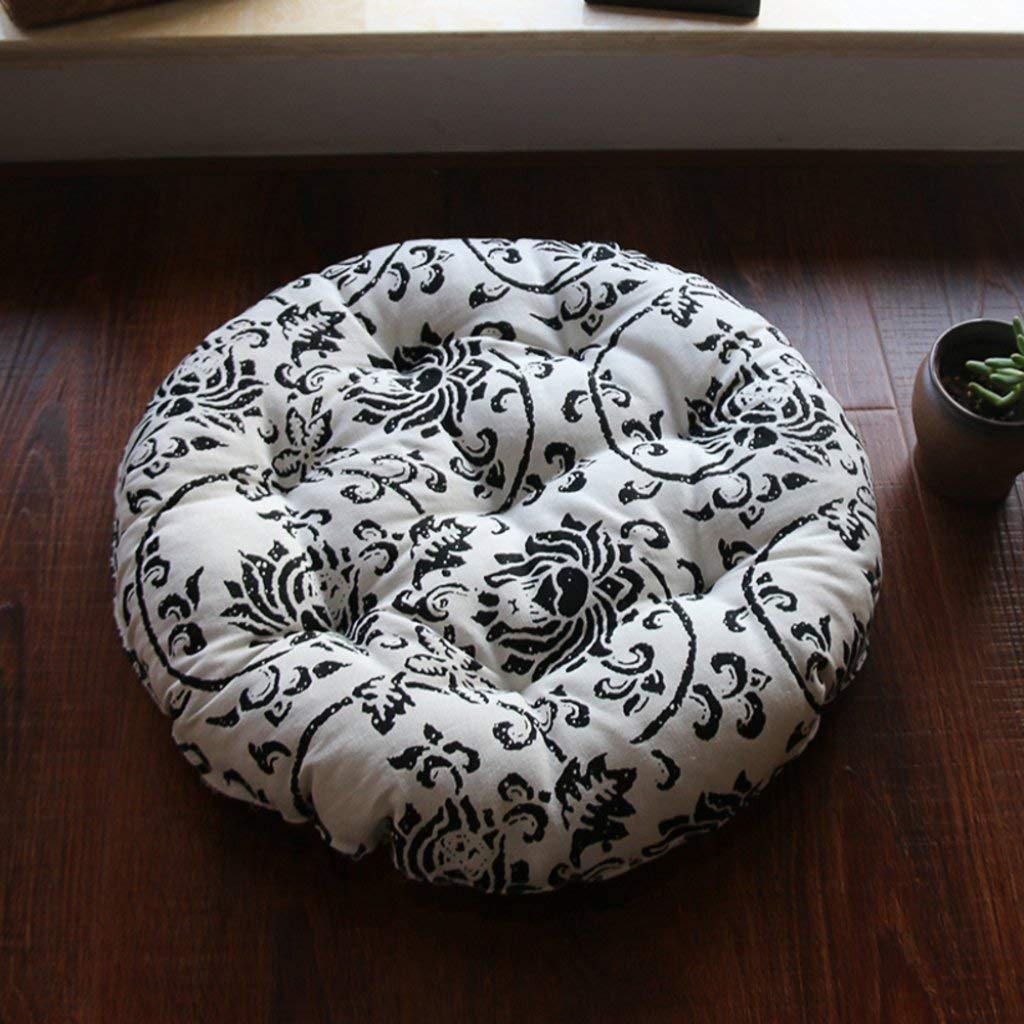 Cojín de asiento de silla para aliviar superficies duras y decorar con estilo natural