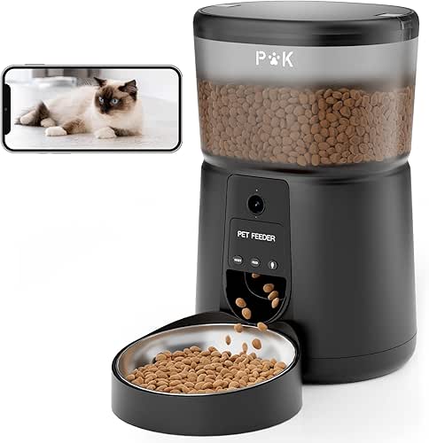 PUPPY KITTY distributeur automatique de croquettes avec caméra