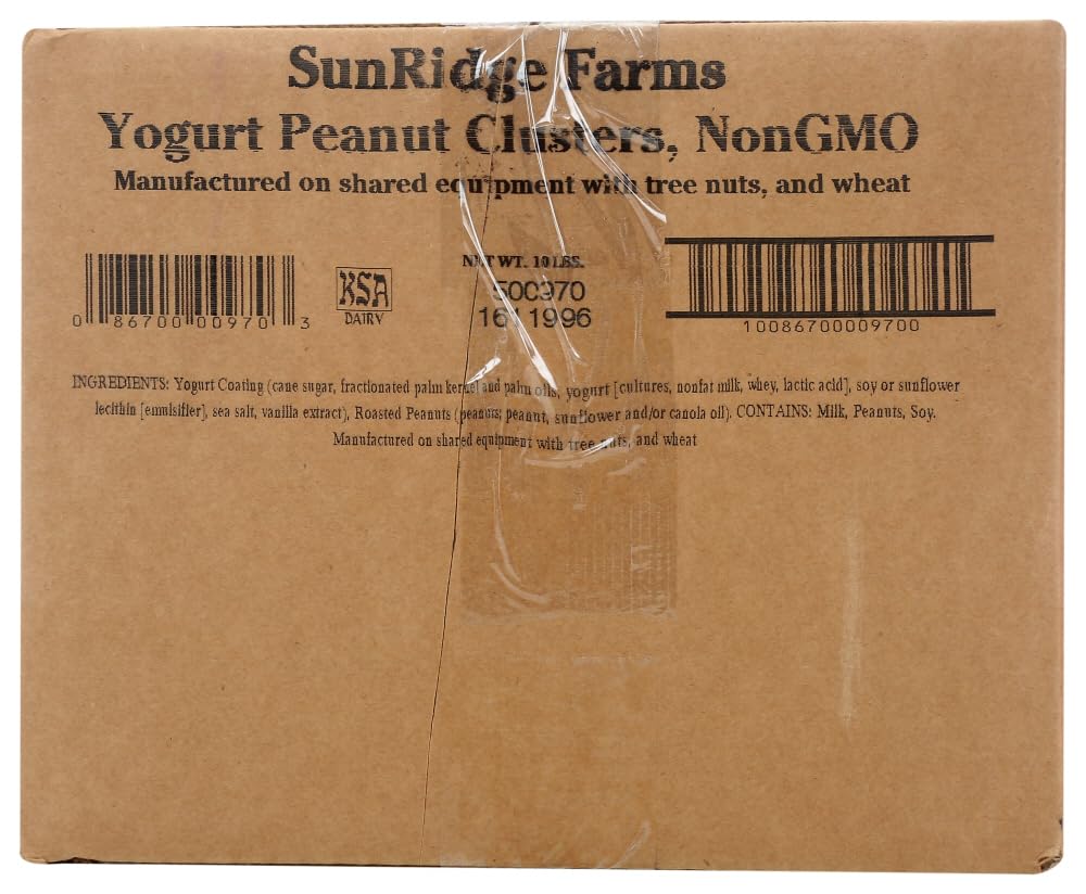 All Natural Yogurt Peanut Clusters