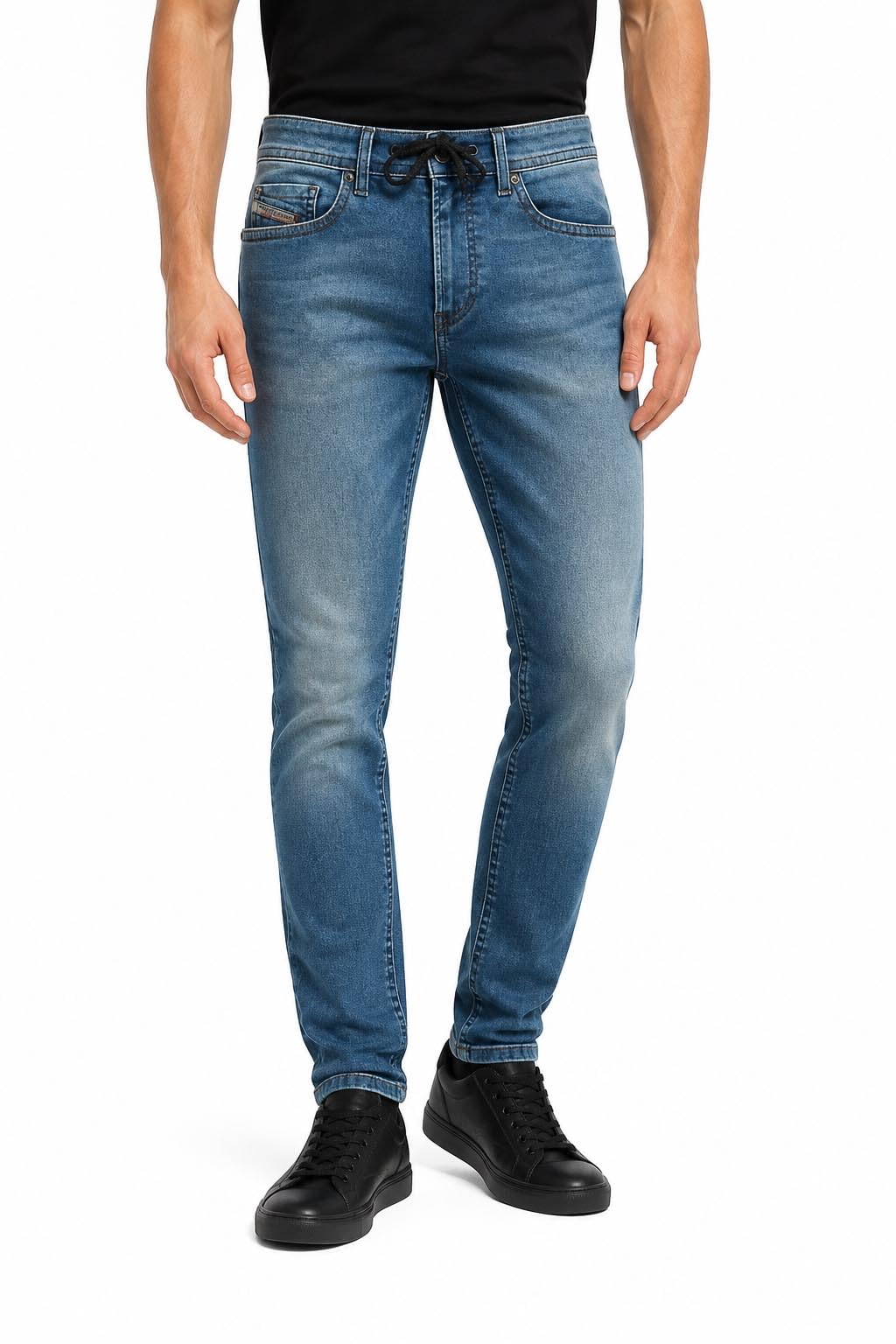 Diesel Men's Grey Straight Leg Jeans in Size 28 R, Sports Direct
