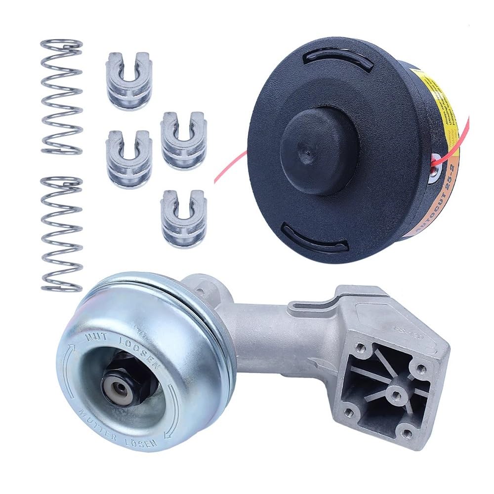 Kit Scatola Ingranaggi Testina decespugliatore Adatto for decespugliatore S-ihl FS120 FS200 FS250 FS55 FS75 FS80 FS85 FS87 FS200R FS250 FS250R FS130R FR220 Accessori per Tosaerba