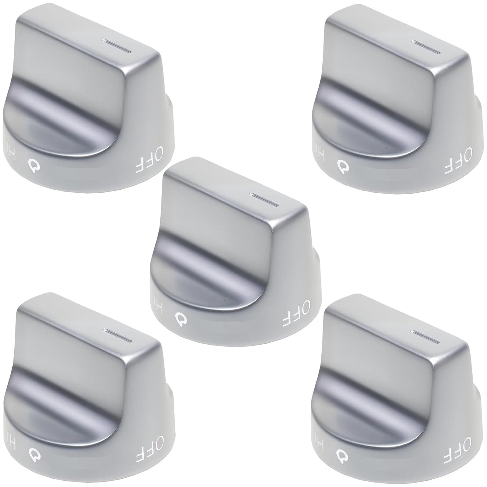 Tsophreniq Attach Replacement Knob Cooker Control Handle Replacement Multipurpose Suitability Zinc Alloy Strong Build Zinc Alloy Stove Knob