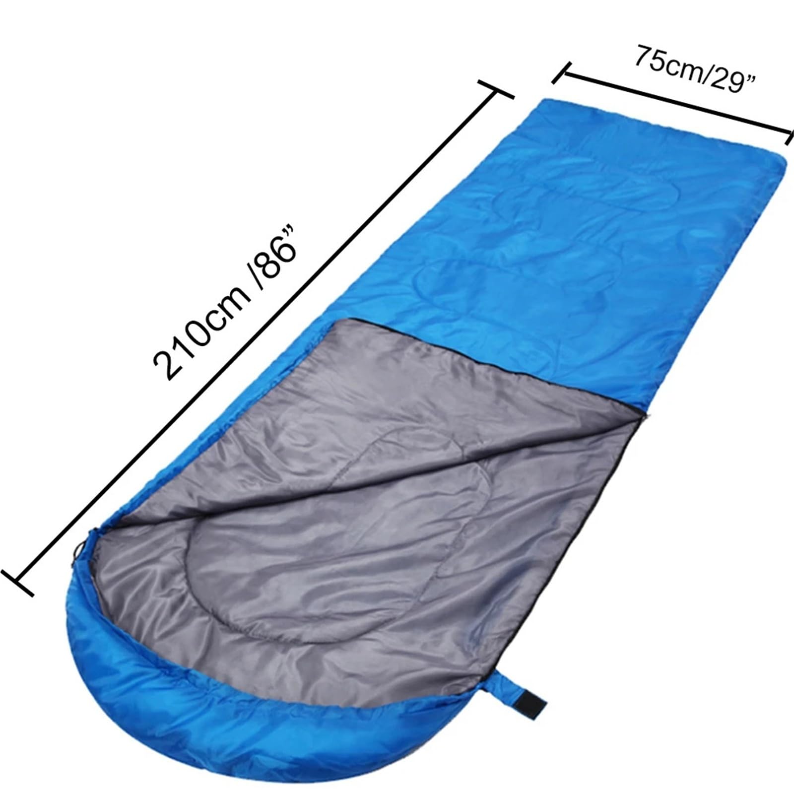 Śpiwór outdoorowy, Ultralekkie śpiwory dla dorosłych dzieci 1 kg przenośne 3 sezony piesze wycieczki kemping plecak z workiem na kemping