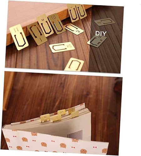 Miniatura 7 de Bookmark Metal Book Markers s Digital s s Gifts Metal Book Markers Brass Number Packing Box 1S Gifts