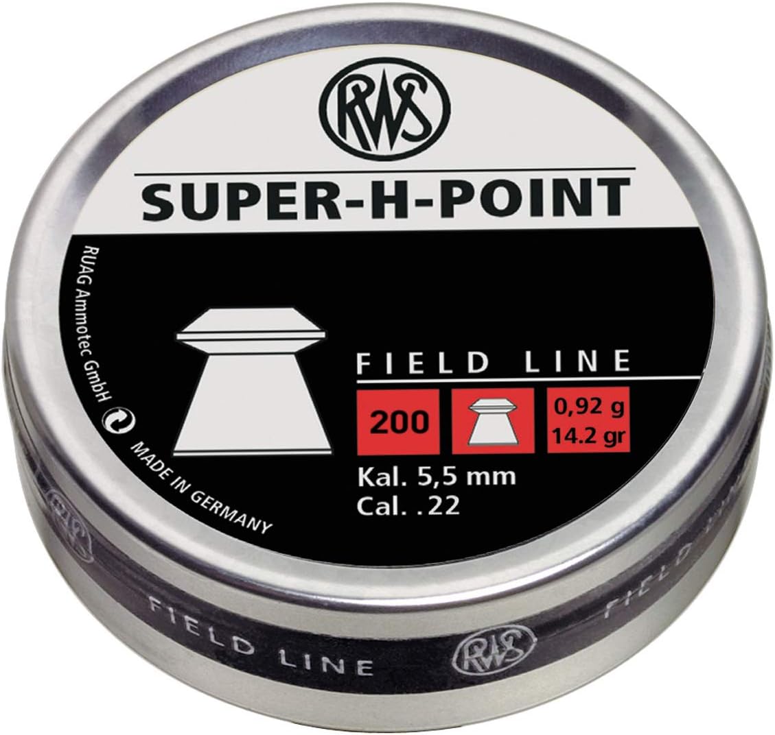 Rheinisch-Westfalische 2317403 RWS Super-H-Point Air Gun Ammo .177 Field Line