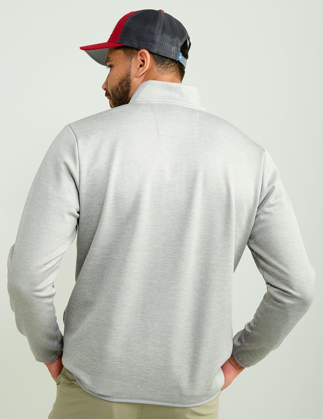 HUK mens Coldfront+ 1/4 Zip, Performance Fishing Jacket - Image 2