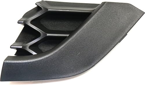 Evan-Fischer - Cubierta de ojo de remolque compatible con Toyota RAV-4 16-17 parachoques delantero derecho, cubierta de orificio de acceso