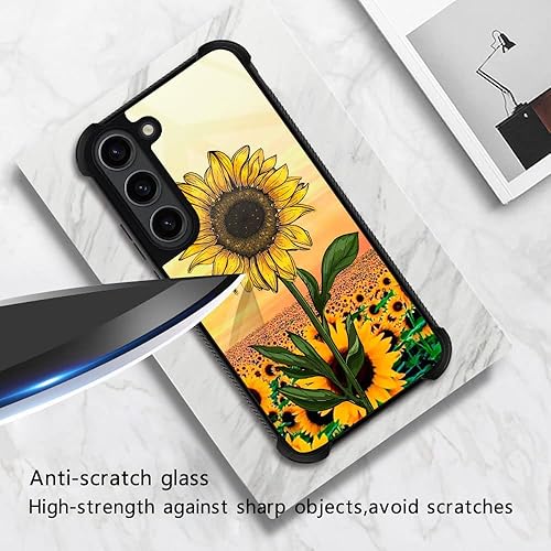 Miniatura 257 de Funda para Samsung Galaxy S23 Plus, protección de grado militar, esquinas a prueba de golpes, funda antiarañazos para Samsung Galaxy S23 Plus, flor