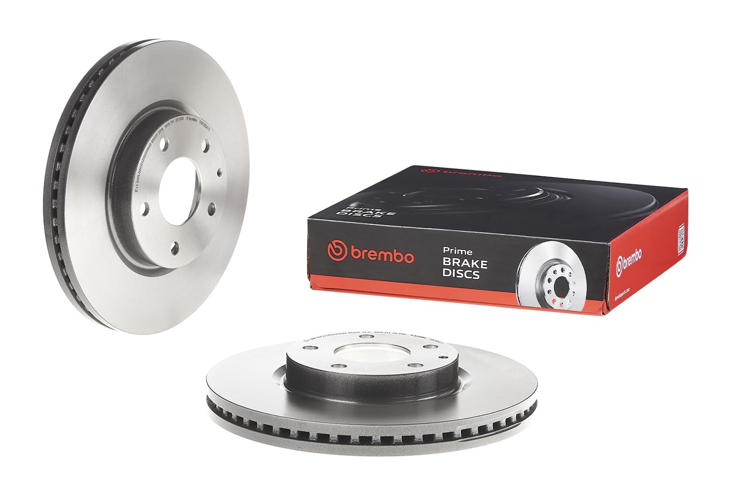 Amazon.com: Brembo 09.C654.11 UV Coated vented Front Brake