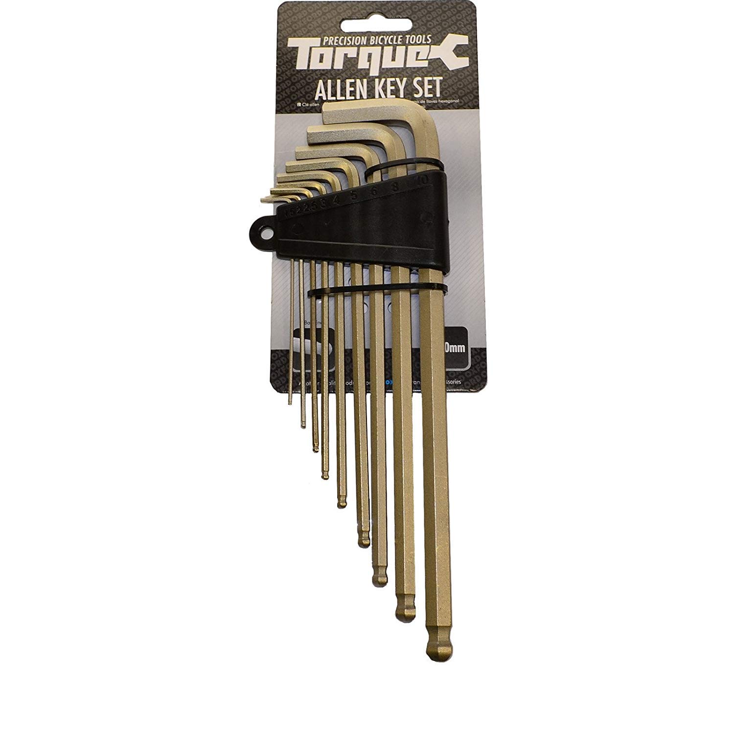 Oxford TL120 Torque Allen Key Set