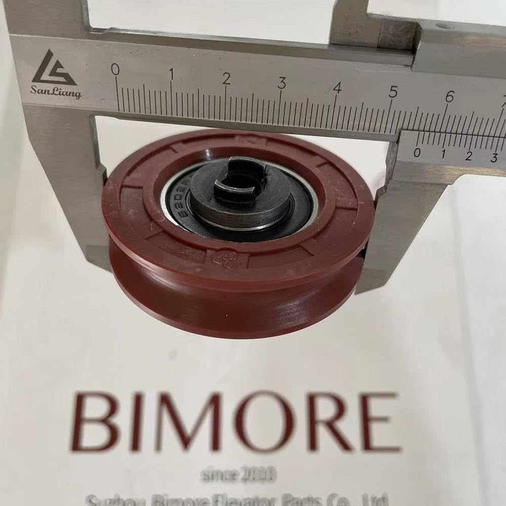 Elevator Door Hanger Roller OD56MM W16MM Bearing 6202 for Parts