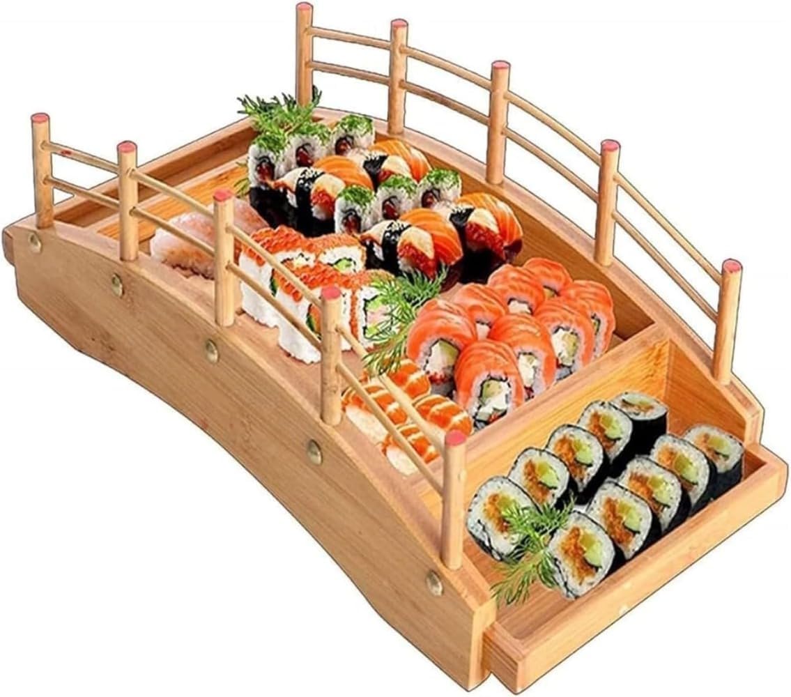 ジャイアントセコイアの盛り台、寿司下駄 寿司下駄 M 18cm SUSHIGETA