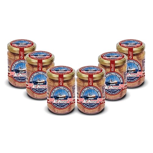 Miniatura 7 de Filetes de atún premium en tarro de pimienta de cayena de 7 onzas paquete de 6  Atún fresco sin gluten aperitivos saludables y alimentos ricos en