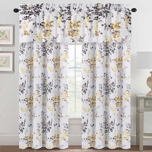 H.VERSAILTEX Cortinas opacas con ojales (2 paneles, 52 pulgadas de ancho x 84 pulgadas de largo) con dobladillo para barra (1 panel, 52 pulgadas de