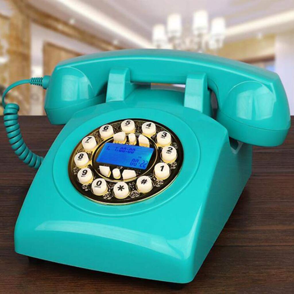 Telefono retrò, Telefono Vintage Stile Anni '70, Telefono Fisso retrò, suoneria retrò autentica