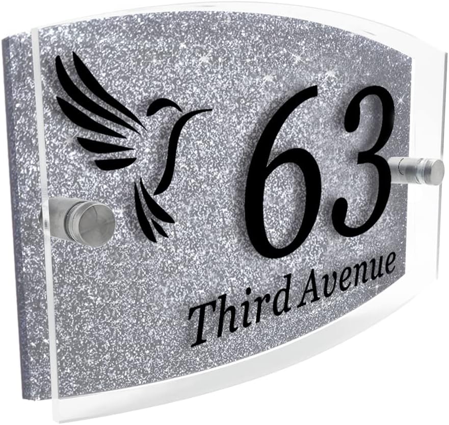 House Number Plaques Door Number Plaques Personalised Acrylic Door Number Plaques for Walls
